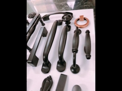 Electroplating Hardware Pull Handles  Zinc Alloy Kitchen Cabinet