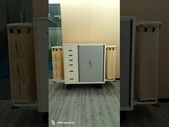 Thùng rác nhà bếp âm bàn bằng nhựa ABS, tuổi thọ cao, màu xám xanh