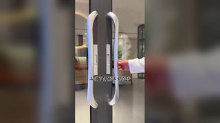 GRH Cầu gãy Hệ thống cửa nhôm phẳng Cửa đơn Cửa ra vào Cửa ngoài Cửa vườn phía sau