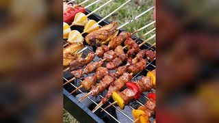 Bếp nướng mới, Giá nướng tại nhà, Bếp nướng gấp di động ngoài trời, Dụng cụ nướng nhỏ