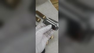 Phong cách Bắc Âu vỏ vàng tay cầm bằng đồng nguyên khối tủ quần áo tay nắm cửa cổ toàn bộ tủ thuốc bằng đồng