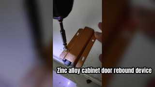 Thiết bị bật cửa tủ hợp kim kẽm, thiết bị tự bật, cửa hút tủ vô hình, không h