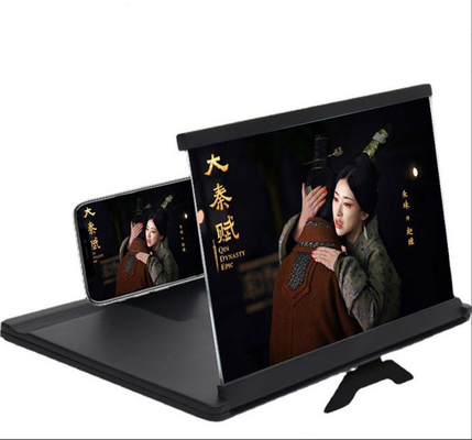 Kính lúp khuếch đại màn hình điện thoại di động 3D độ nét cao 2 trong 1 HD 10 12 14 16"