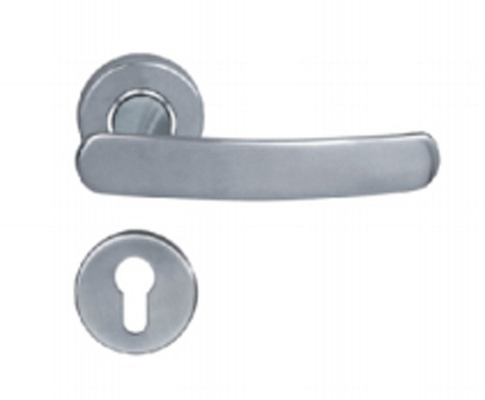 Khóa tay nắm cửa bằng thép không gỉ Xử lý tấm rỗng Nội thất rắn
