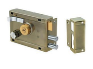 120/140mm Mortise Lock Brass Cylinder Rim Lock 5-Pin Body 540 Trung Đông Sắt