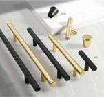 vàng đen niken thiết kế hiện đại chất lượng cao cửa kéo tay cầm cửa trượt tay cầm nhúng cho cửa tủ bếp
