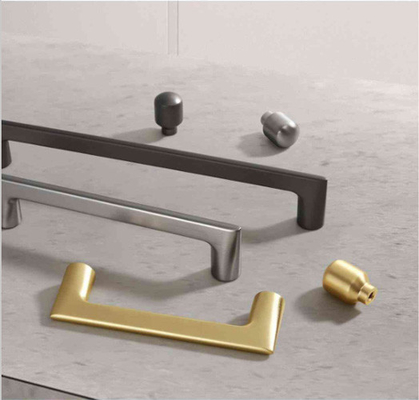 Cabinets Drawer Pull Handle Square 8x8mm Zinc Alloy Handle Đẹp độc đáo ẩm thực hiện đại