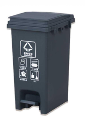 30Liter 20Liter Không bánh xe Rác thải tái chế thùng rác nhựa thùng rác bánh xe thùng rác
