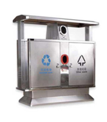 20-200L Tái chế rác thải vệ sinh thùng rác không gỉ thùng rác ngoài trời thùng rác trong nhà thùng rác trong nhà