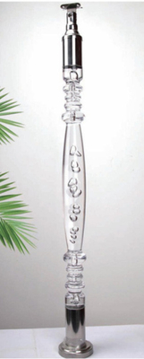 Thang sắt thép acrylic tinh thể và thang sắt thép thủy tinh trụ cầu thang