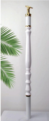 Thang trong nhà Acrylic Crystal Baluster Handrail Acrylic Cột Cột Thang và Balcony Railing