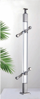 Modern Indoor Crystal Acrylic Staircase Stair Railing Handrail Để bán