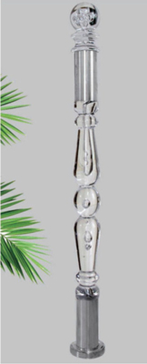 Phong cách thời trang Molden Thang cầu thang Clear Acrylic Thang cầu thang