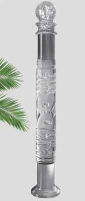 Acrylic cầu thang hàng rào đẹp Crystal tay hàng rào cho cầu thang