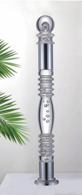 Acrylic cầu thang hàng rào đẹp Crystal tay hàng rào cho cầu thang