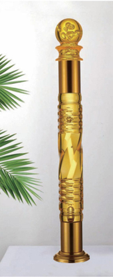 Acrylic cầu thang hàng rào đẹp Crystal tay hàng rào cho cầu thang