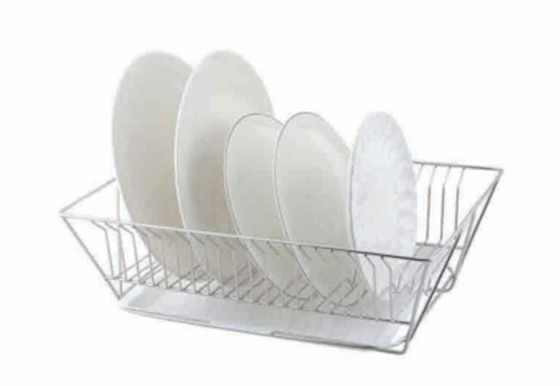 bán nóng đơn lớp Bowl thoát rack nhôm bếp đĩa ngăn kéo Bowl Rack kéo ra giỏ