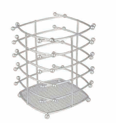 Đứng phong cách thép không gỉ đa chức năng dụng cụ nhà bếp lưu trữ dao cầm rack