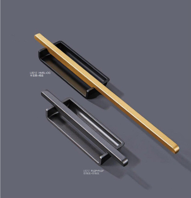 Cabinet Door Handle Hiding Plastic Kitchen Recessed Drawer Flush Pull Handle (Bàn tay cửa tủ)