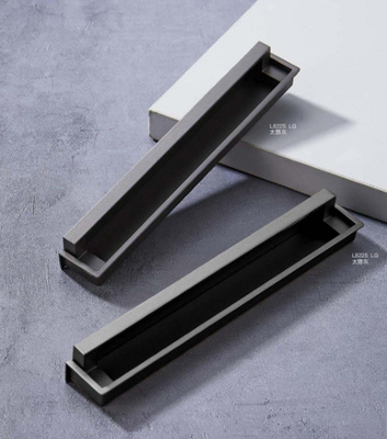 Cabinet Door Handle Hiding Plastic Kitchen Recessed Drawer Flush Pull Handle (Bàn tay cửa tủ)