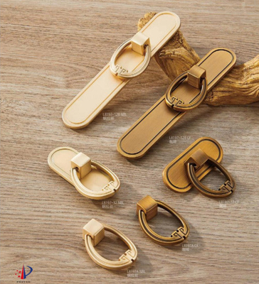 Tinh zinc phổ biến Trung Quốc kiểu châu Âu retro không lỗ đen tự gõ vít cửa thương hiệu dooroom tay cầm trong nhà