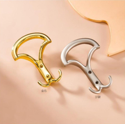 Công dụng nặng hai mũi áo khoác móc tường gắn với 56 vít retro hai móc tiện ích móc cho áo khoác khăn bag khăn