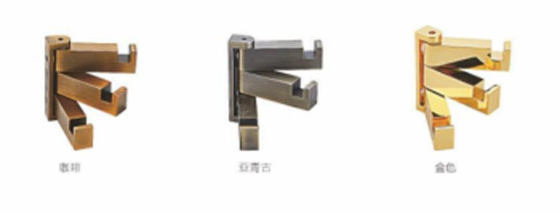 Xây dựng bằng tay móc treo tường túi xách và áo khoác treo tường móc nhà trang trí nhà vải treo tường móc
