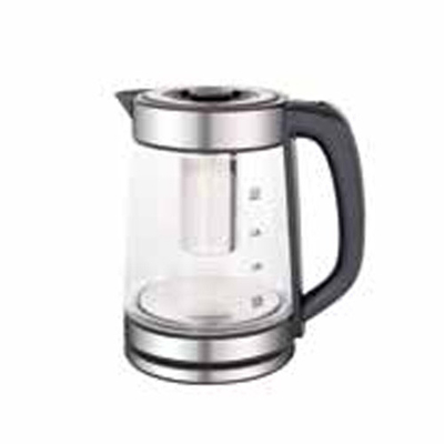 1.8L Glass Hot Electric Kettle With Blue Light Boiling Tự động tắt điện chức năng