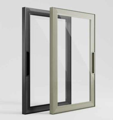 Mặt tiền nhiệt Break nhôm cửa sổ sàn đến trần nhà cửa sổ vịnh Casement cửa sổ