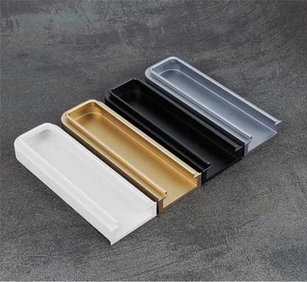 Tùy chỉnh chiều dài nhôm giấu tay cầm cho tủ quần áo với nhìn rõ ràng