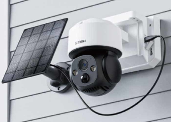 Nhà máy cung cấp năng lượng mặt trời không dây 1080P Spotlight Night Vision Hai chiều âm thanh ngoài trời An ninh CCTV 4G Wifi Camera