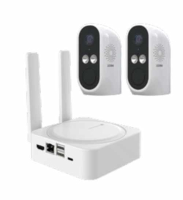 Thiết bị an ninh 4MP HD Camera WIFI ống kính kép