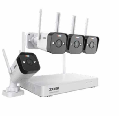 Giá nhà máy Camera chống nước giám sát 1080p AHD CCTV DVR KIT 8CH Với cáp mạng và nguồn điện bao gồm