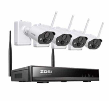 Giá nhà máy Camera chống nước giám sát 1080p AHD CCTV DVR KIT 8CH Với cáp mạng và nguồn điện bao gồm