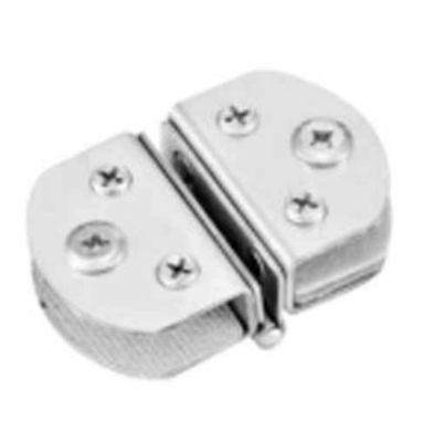 Adjustable Double Side Aluminum Alloy Glass Shelf Support Bracket 180 Degrees Glass Clamp