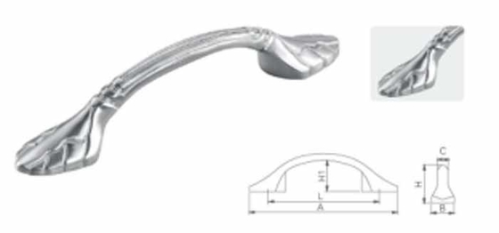 Thép SUS304 Tủ cầm đồ nội thất thép không gỉ 304 tay cầm tủ bếp tay cầm cửa