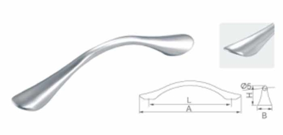 Thép SUS304 Tủ cầm đồ nội thất thép không gỉ 304 tay cầm tủ bếp tay cầm cửa