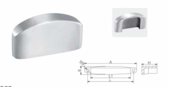 Thiết bị nội thất kéo ngăn kéo tủ bếp cửa sổ thép không gỉ tay cầm