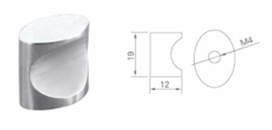 Thép không gỉ 304 Nút quả bóng cho đồ nội thất Tủ cửa ngăn kéo 25mm 30mm riêng biệt Rose Phòng bếp Phòng ngủ Tủ quần áo khách sạn Phòng khách sạn