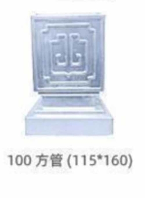 Phụng tạ bảo vệ thép thép Cột bảo vệ thép hình tròn phủ đầu vuông