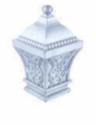 100x100 hoặc 4x4 Inch nhôm hàng rào Post Cap trang trí Die Cast Post Cap
