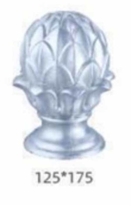 100x100 hoặc 4x4 Inch nhôm hàng rào Post Cap trang trí Die Cast Post Cap