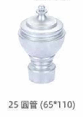 Guardrail ngoài trời hàng rào thép galvanized Post Cap Tube Cap cho hàng rào vườn