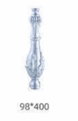 100x100 hoặc 4x4 Inch Cast Aluminium hàng rào Post Cap với khung kim loại trang trí và dịch vụ mô hình 3D