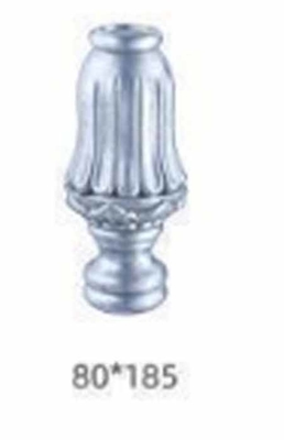 100x100 hoặc 4x4 Inch Cast Aluminium hàng rào Post Cap với khung kim loại trang trí và dịch vụ mô hình 3D