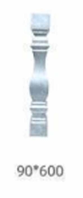 100x100 hoặc 4x4 Inch Cast Aluminium hàng rào Post Cap với khung kim loại trang trí và dịch vụ mô hình 3D