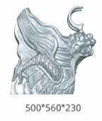 50x50 65x65 trang trí hình vuông cơ sở nhôm tròn hàng rào đệm nắp