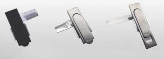Khóa cửa tủ điện kết nối Khóa điều khiển thanh phủ bột đen