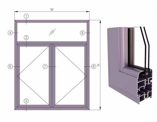 High Quality Aluminum Profile for Doors and Windows, Customized China Aluminium Profiles, Suppliers Door Profiles Aluminum