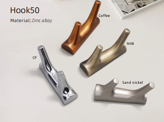 GRH Modern New Release Furniture Cabinet Hook Kitchen Wardrobe Wholesale Hardware Hook Wall Mount Zinc Alloy Clothes Hook